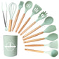 Silicone Spatula Soup Spoon Non-stick