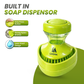 Dish Brush With Soap Dispenser,Scrub Brush For Kitchen Cleaning