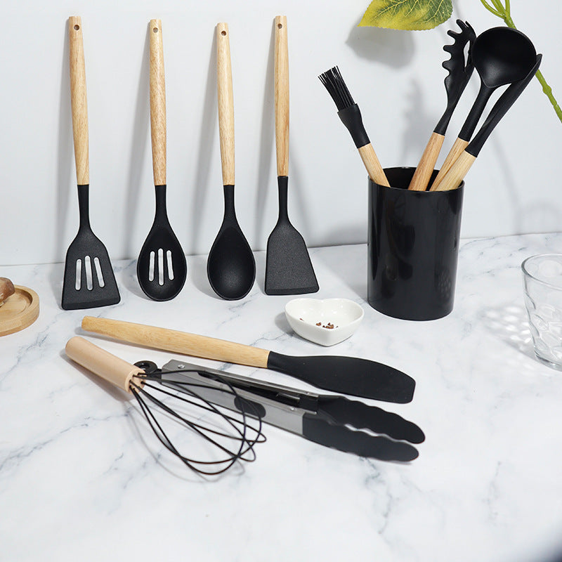 Silicone Spatula Soup Spoon Non-stick