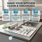 Foldable Diatomite Stone Drying Mat For Kitchen Counter