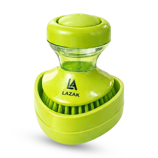 Dish Brush With Soap Dispenser,Scrub Brush For Kitchen Cleaning
