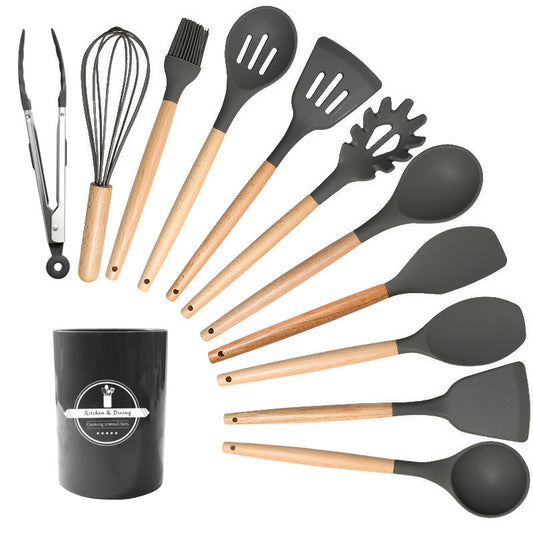 Silicone Spatula Soup Spoon Non-stick