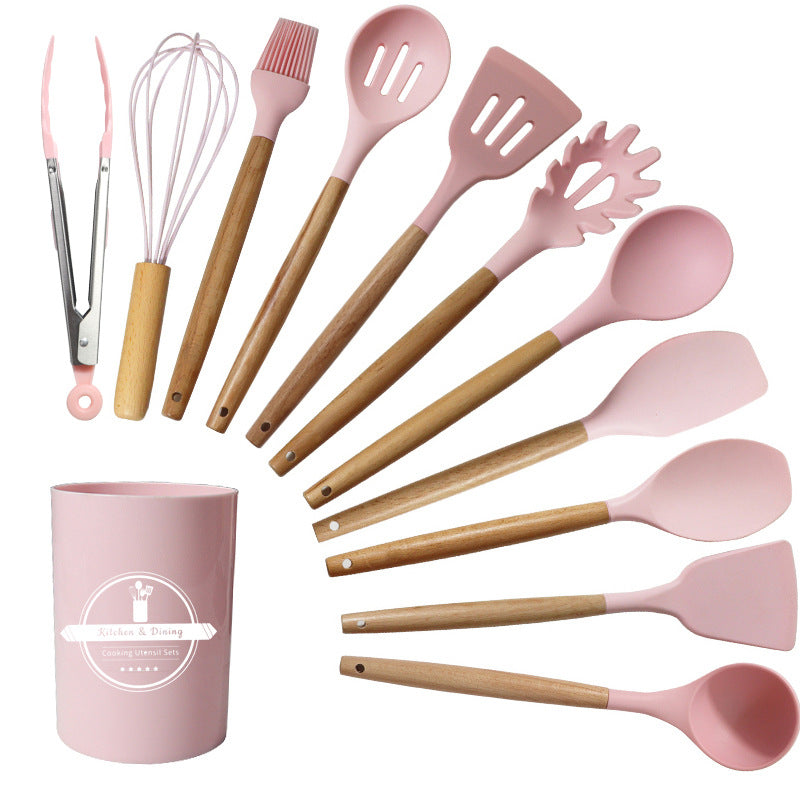 Silicone Spatula Soup Spoon Non-stick