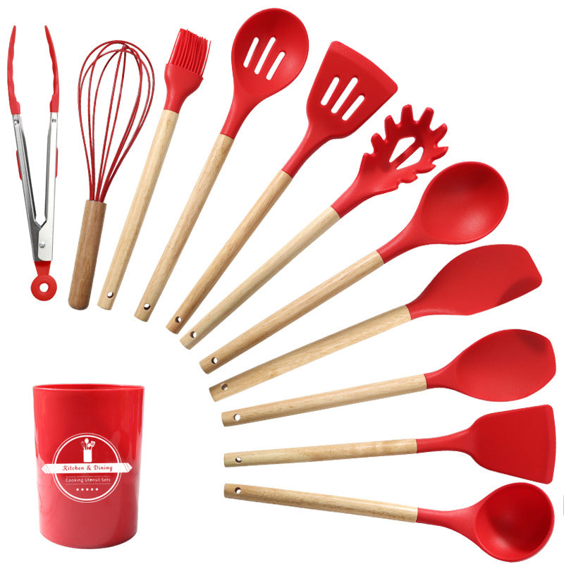 Silicone Spatula Soup Spoon Non-stick